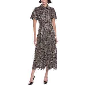 Toccin Womens Luisa Shirtdress, Brown